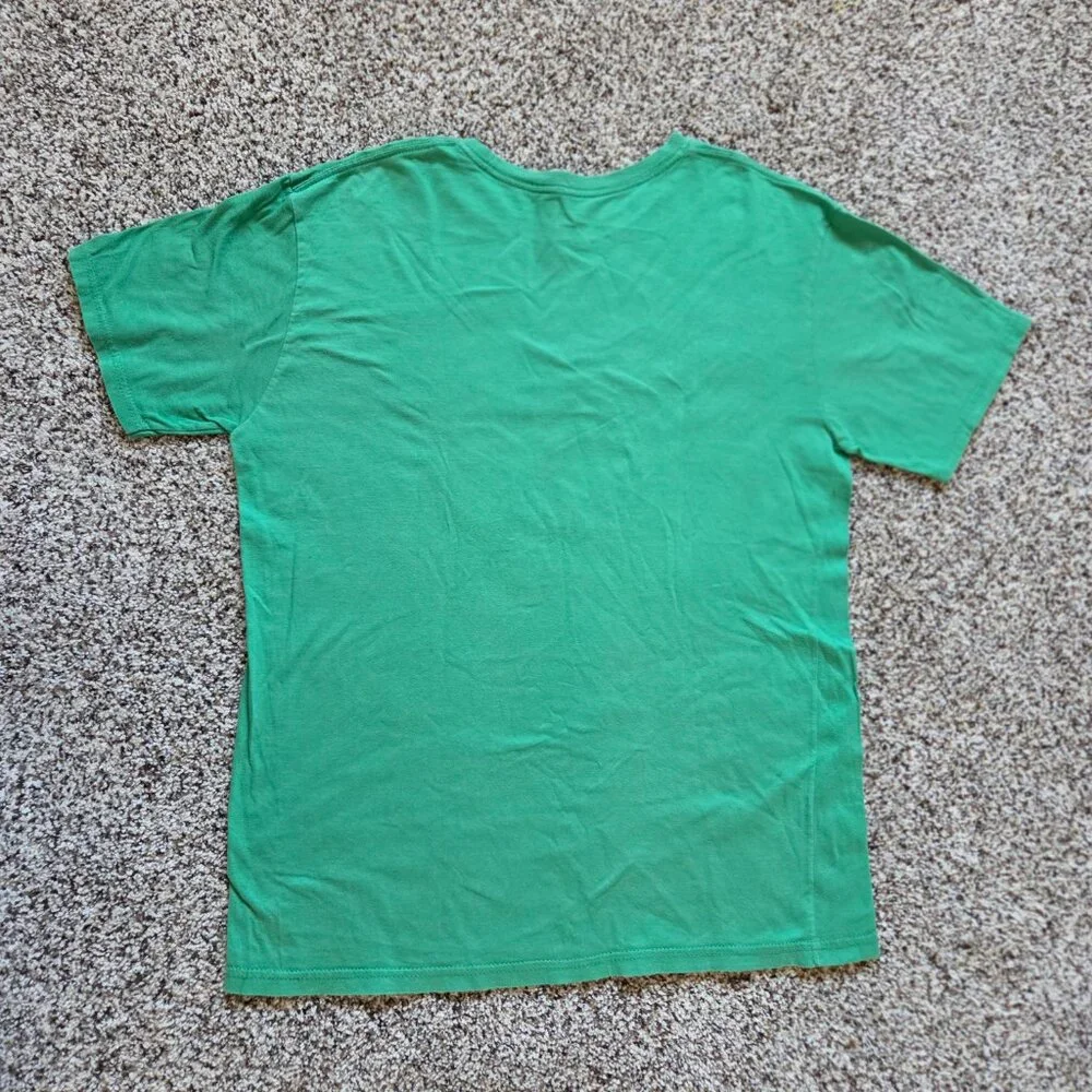 Marmot 100% Organic Cotton Graphic T-Shirt Men's Lg Green Mountain 1974 Logo - Picture 3 of 7